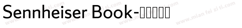 Sennheiser Book字体转换